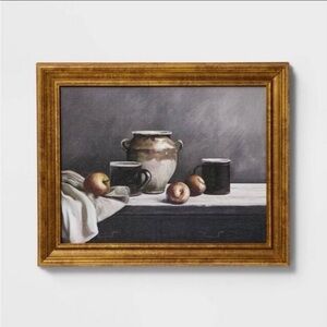 Studio McGee 12x10” Moody Still Life Framed Canvas
